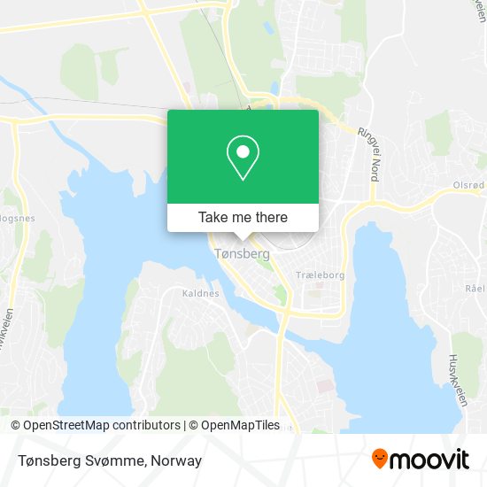 Tønsberg Svømme map