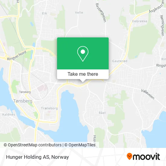 Hunger Holding AS map