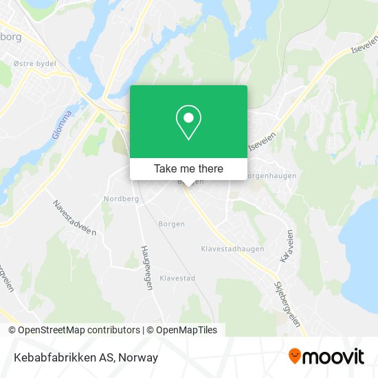 Kebabfabrikken AS map