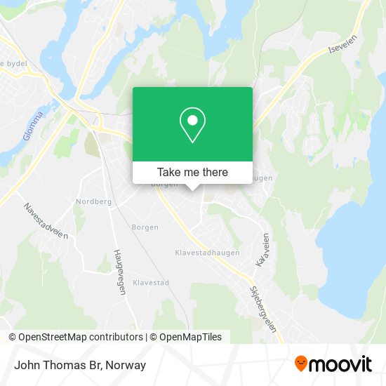 John Thomas Br map