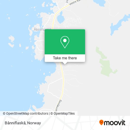 Bånniflaskå map