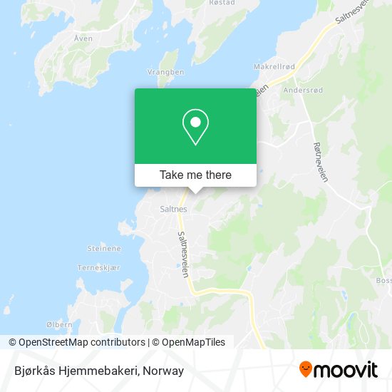 Bjørkås Hjemmebakeri map