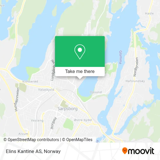 Elins Kantine AS map