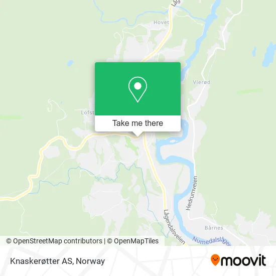 Knaskerøtter AS map