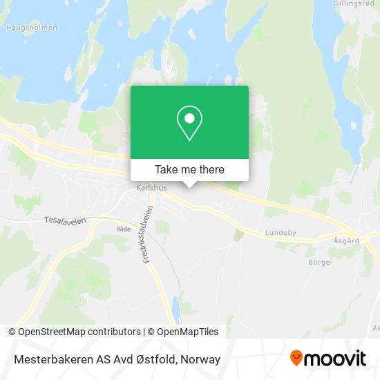Mesterbakeren AS Avd Østfold map