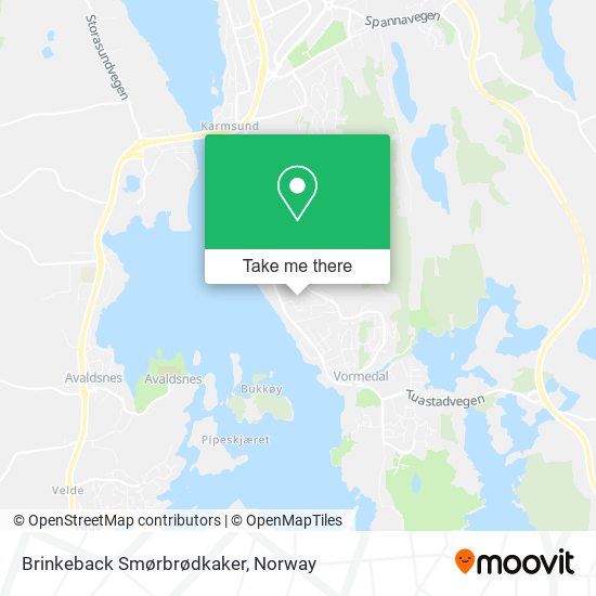 Brinkeback Smørbrødkaker map