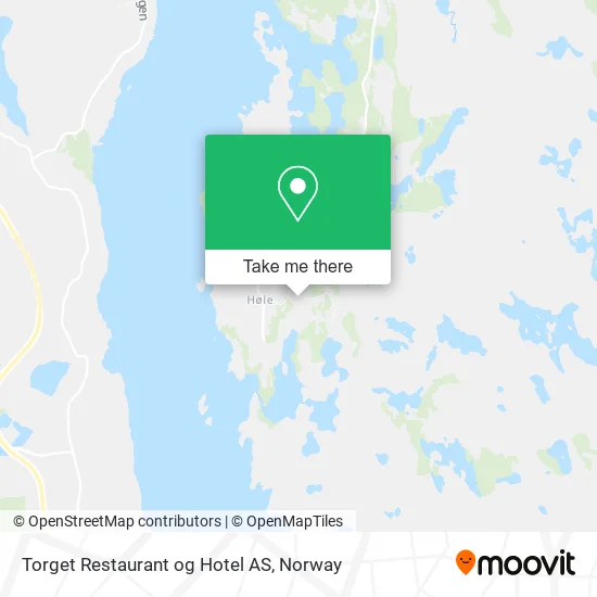 Torget Restaurant og Hotel AS map