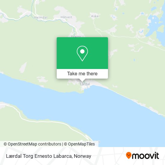 Lærdal Torg Ernesto Labarca map