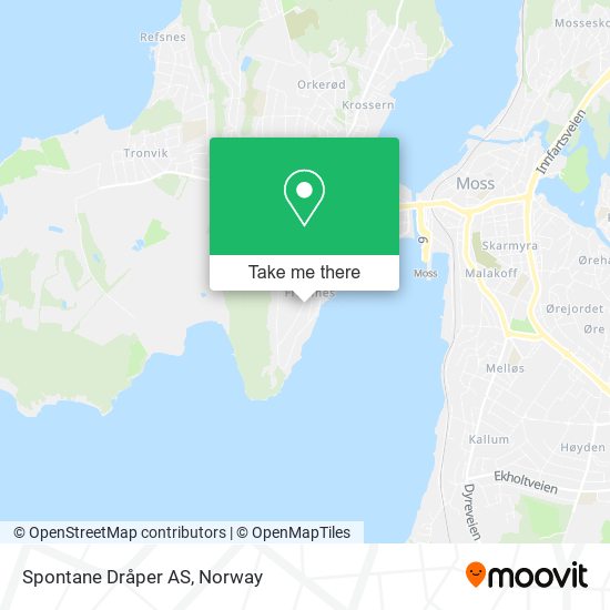 Spontane Dråper AS map