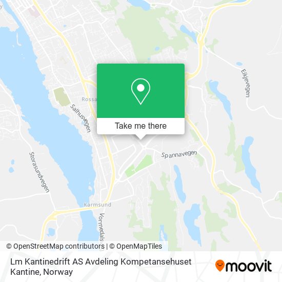Lm Kantinedrift AS Avdeling Kompetansehuset Kantine map