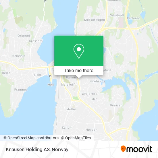 Knausen Holding AS map