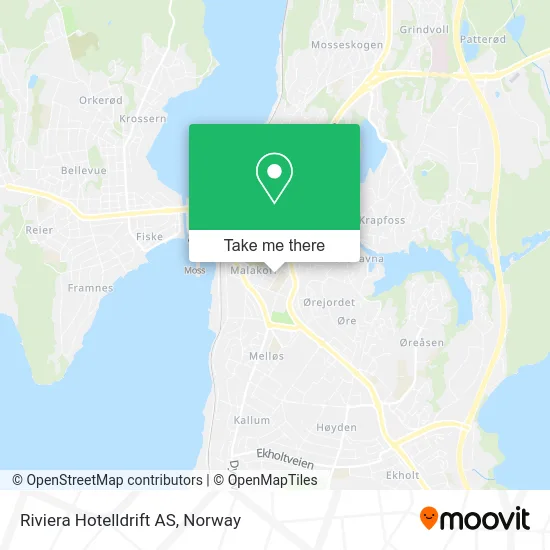 Riviera Hotelldrift AS map