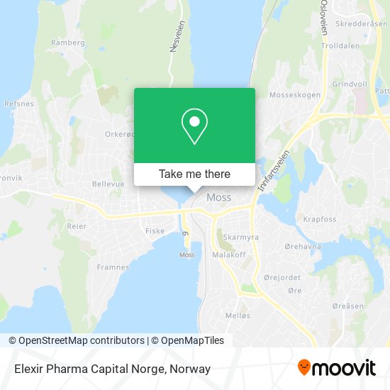 Elexir Pharma Capital Norge map
