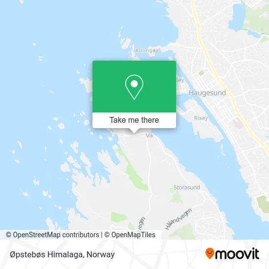 Øpstebøs Himalaga map