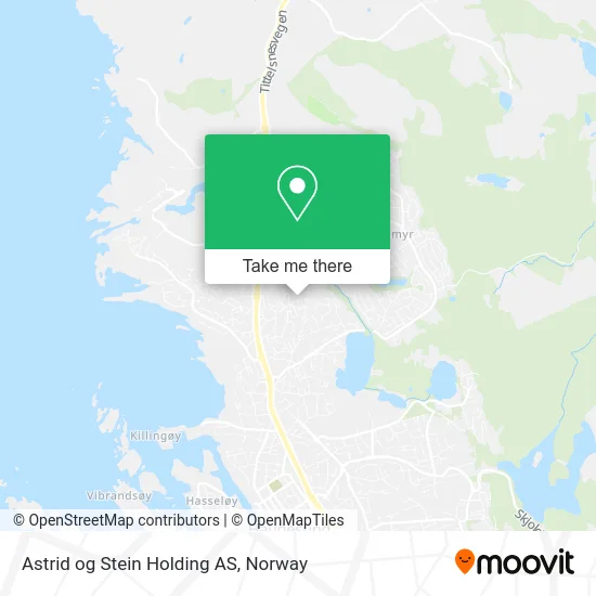 Astrid og Stein Holding AS map