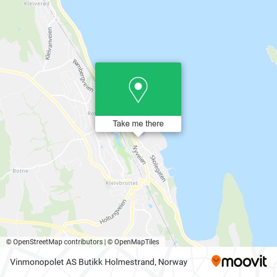 Vinmonopolet AS Butikk Holmestrand map