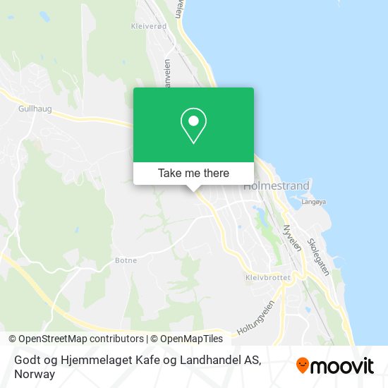 Godt og Hjemmelaget Kafe og Landhandel AS map