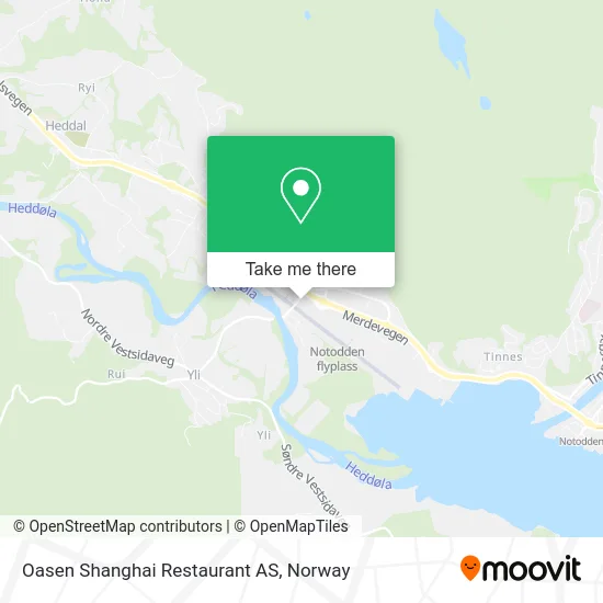 Oasen Shanghai Restaurant AS map