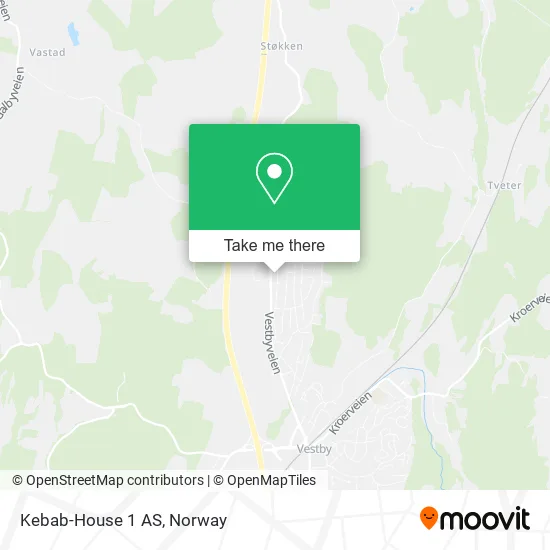 Kebab-House 1 AS map