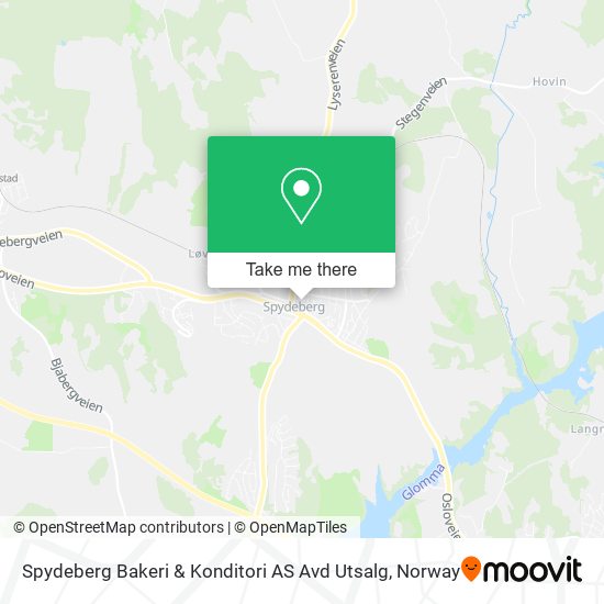 Spydeberg Bakeri & Konditori AS Avd Utsalg map