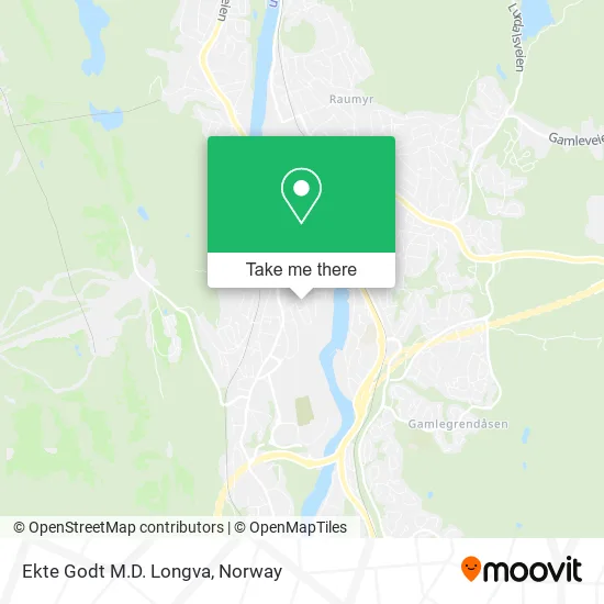 Ekte Godt M.D. Longva map