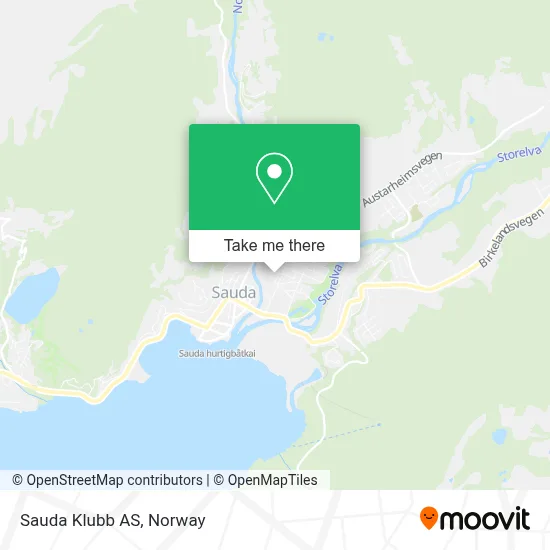 Sauda Klubb AS map