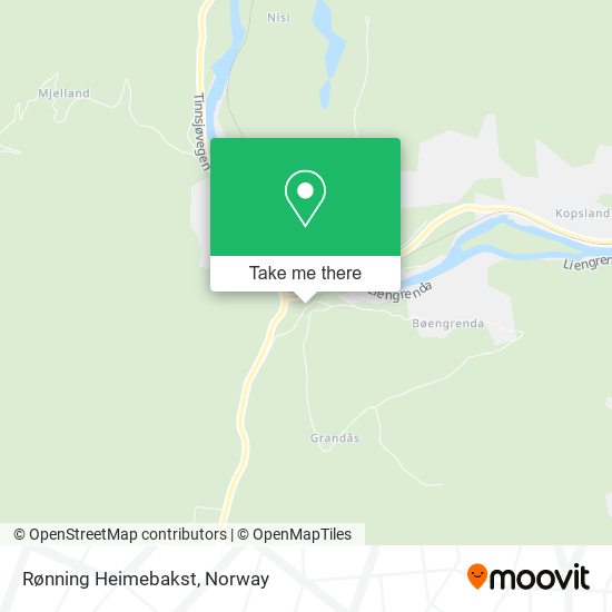 Rønning Heimebakst map