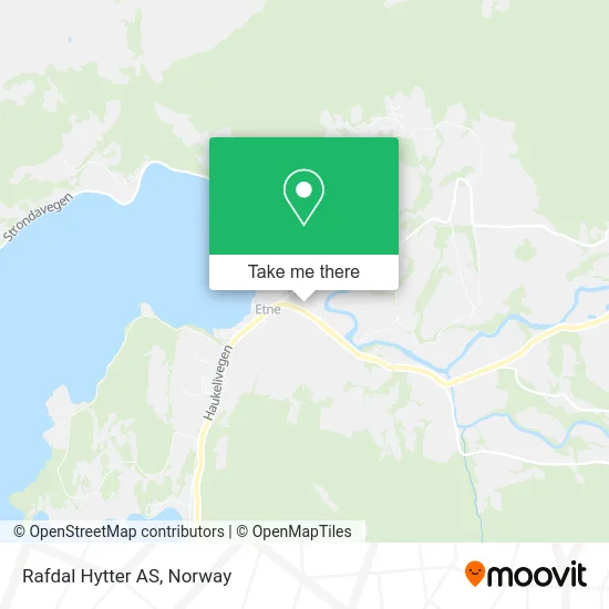 Rafdal Hytter AS map