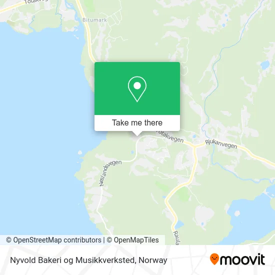 Nyvold Bakeri og Musikkverksted map