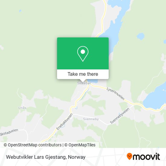 Webutvikler Lars Gjestang map