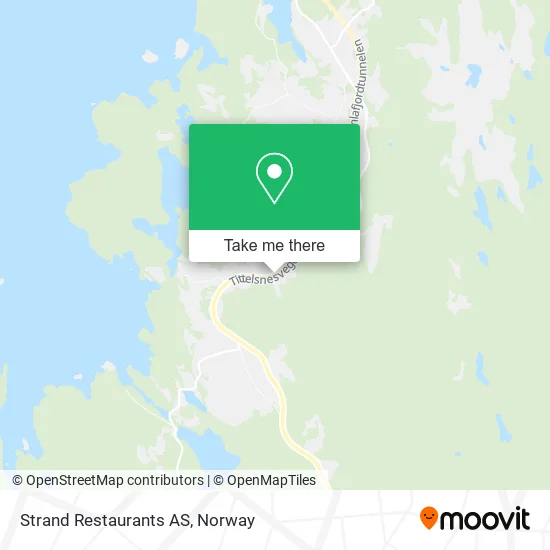 Strand Restaurants AS map