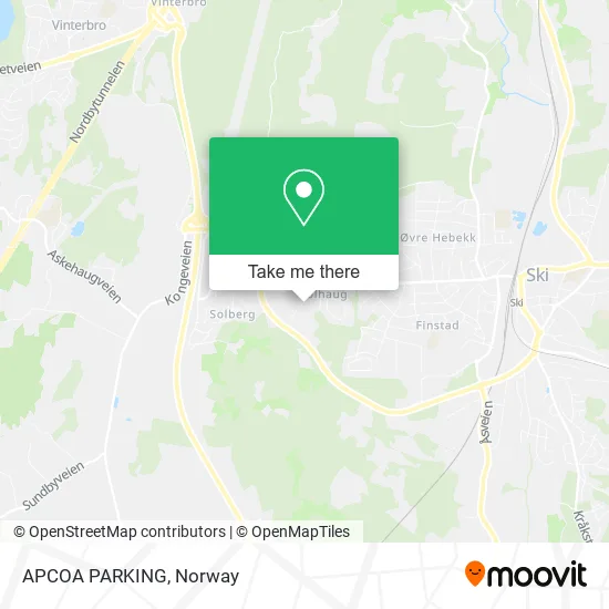 APCOA PARKING map
