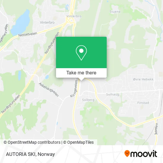 AUTORIA SKI map