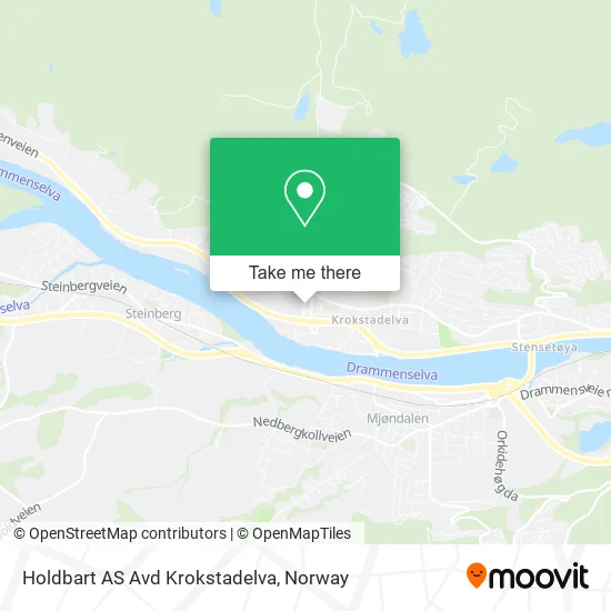 Holdbart AS Avd Krokstadelva map