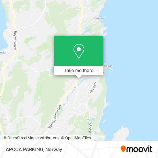 APCOA PARKING map