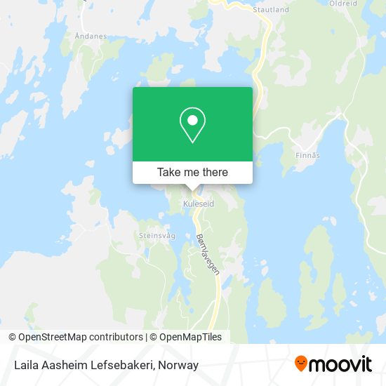 Laila Aasheim Lefsebakeri map