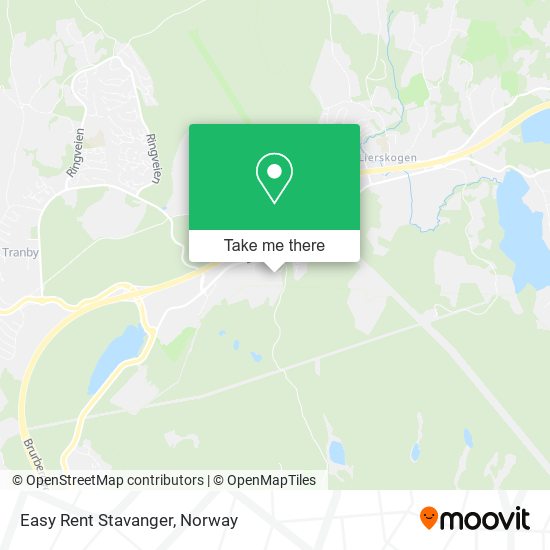 Easy Rent Stavanger map