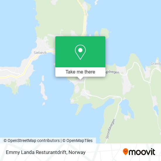 Emmy Landa Resturantdrift map