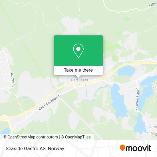 Seaside Gastro AS map