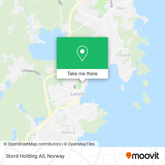 Stord Holding AS map