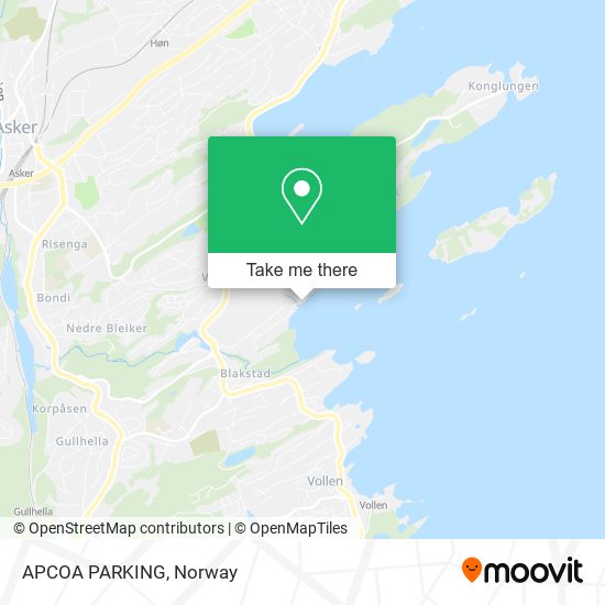 APCOA PARKING map