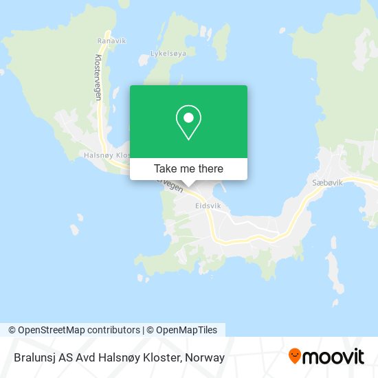 Bralunsj AS Avd Halsnøy Kloster map
