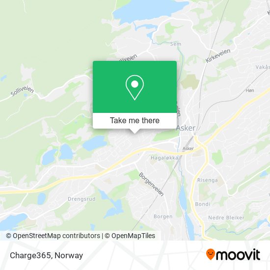 Charge365 map