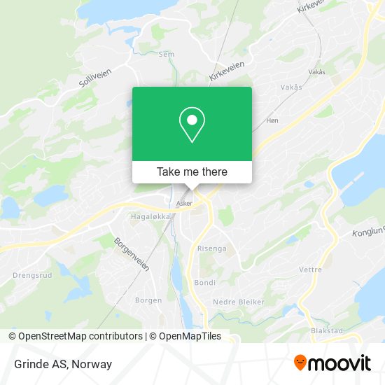 Grinde AS map