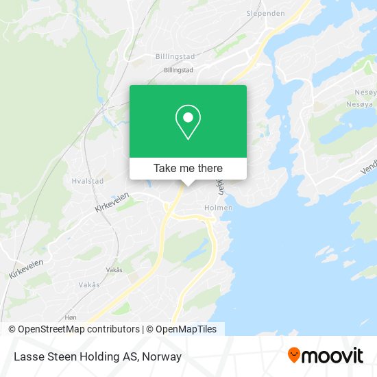 Lasse Steen Holding AS map