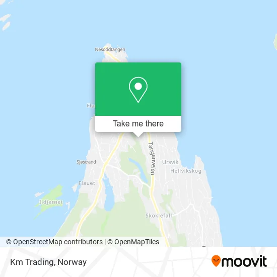 Km Trading map