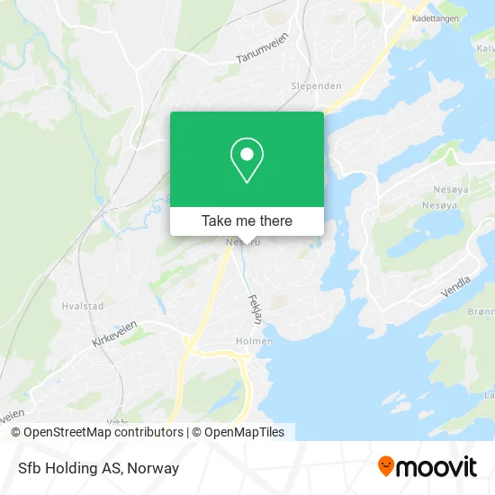 Sfb Holding AS map