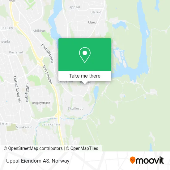 Uppal Eiendom AS map