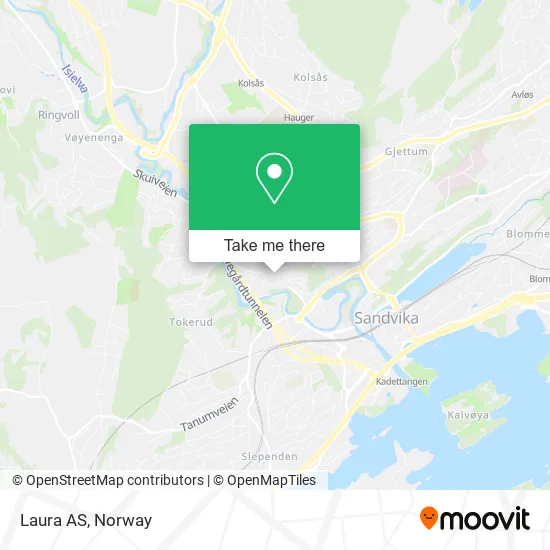 Laura AS map