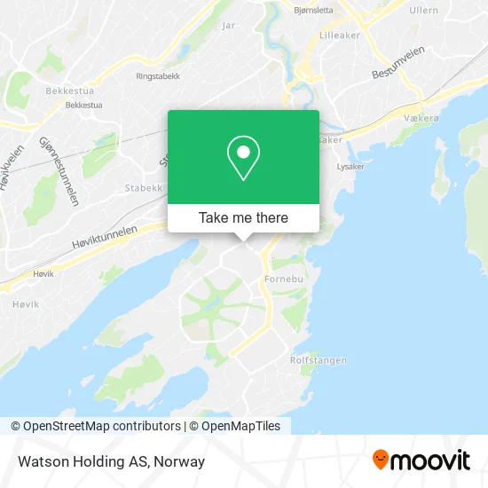 Watson Holding AS map